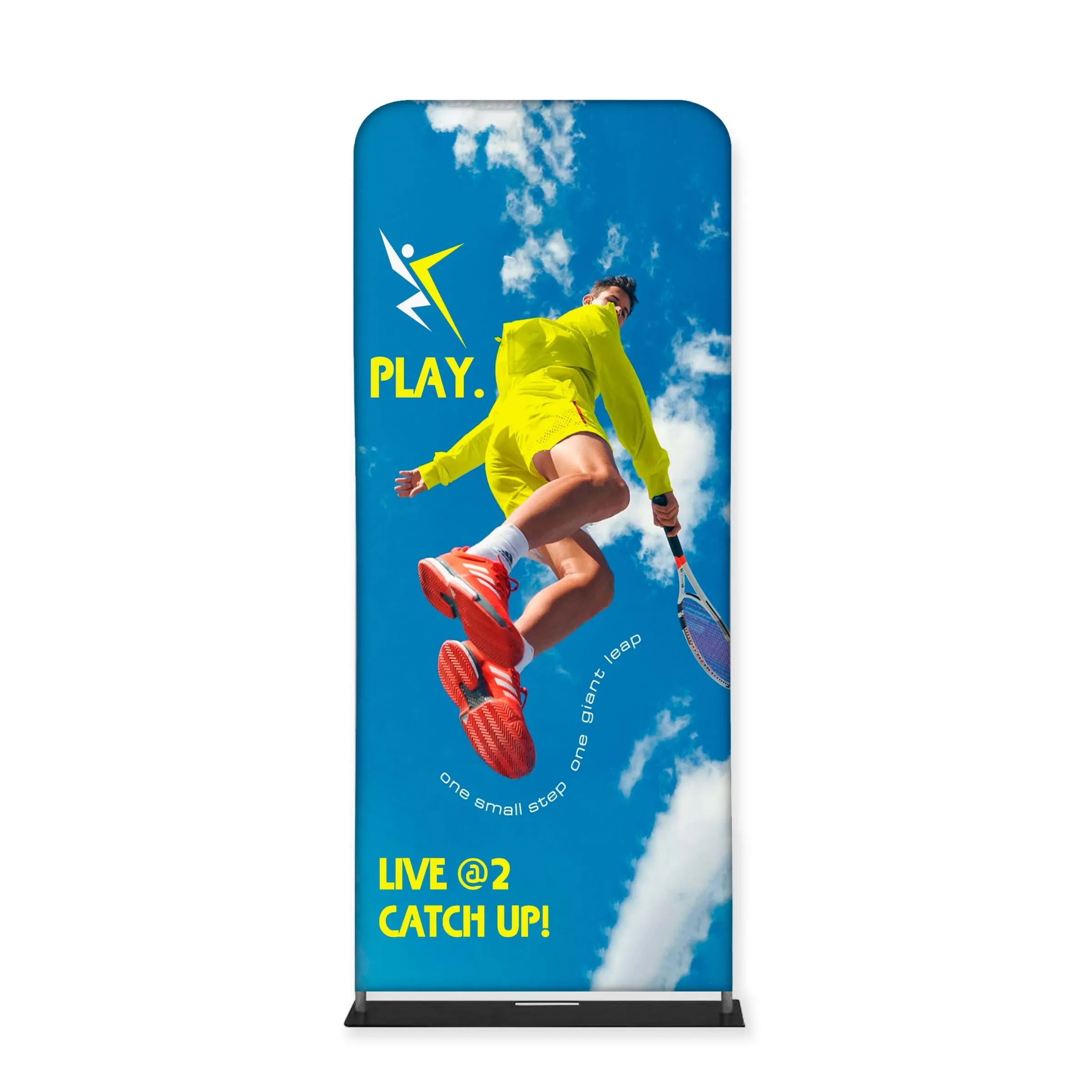 Tube Banner, Double Sided Digitally Printed - 7.5'x3' 2