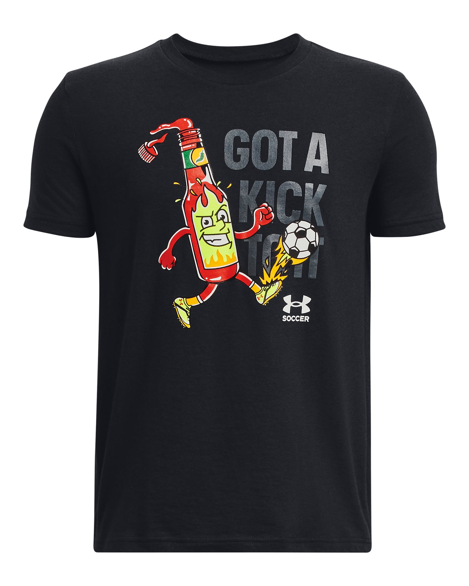 Boys' UA Soccer Kick To It Short Sleeve 3