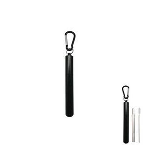 Innovative Telescope Metal Straw With Carabiner 21