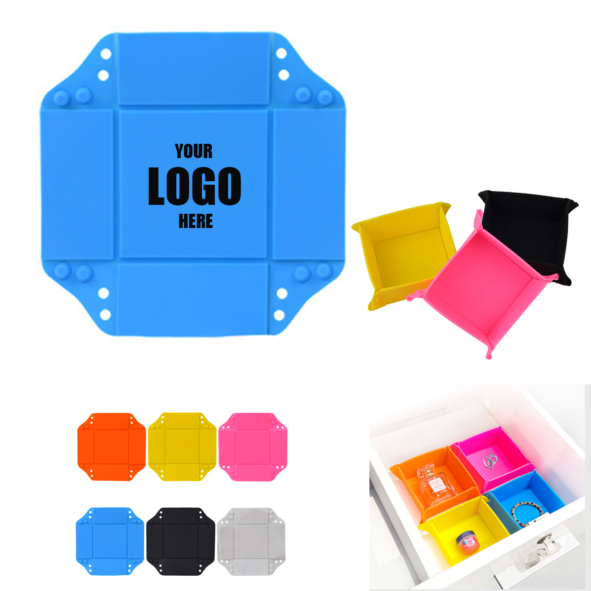 Folding Desk Organizer 2