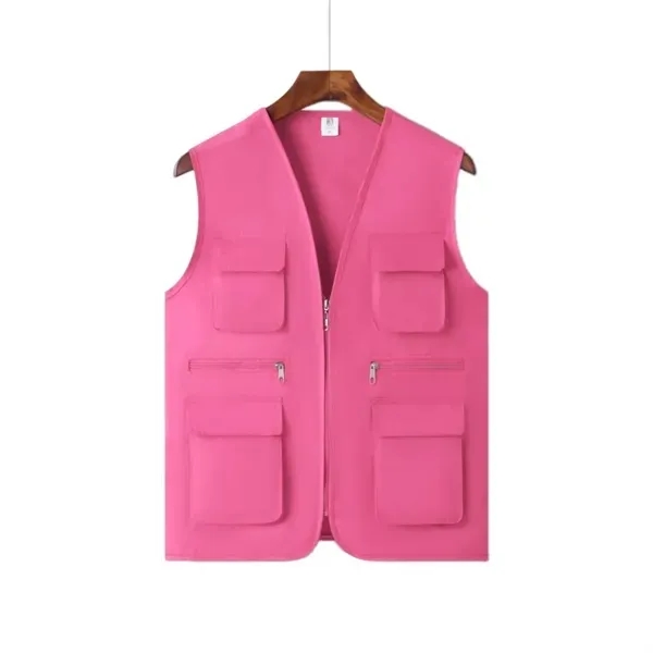 Multi-Pocket Volunteer Vest - Functional Utility Wear 10