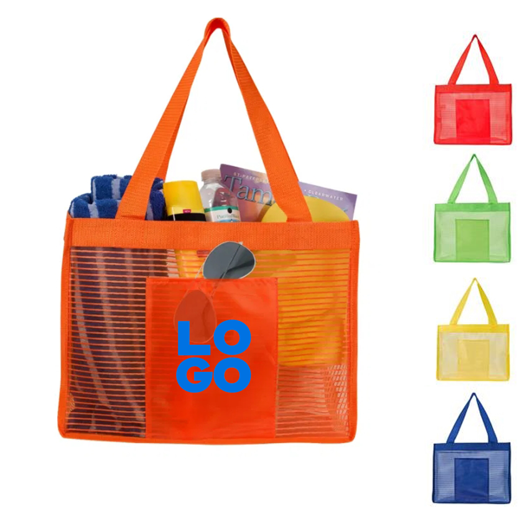 Nylon Mesh Beach Bag 2