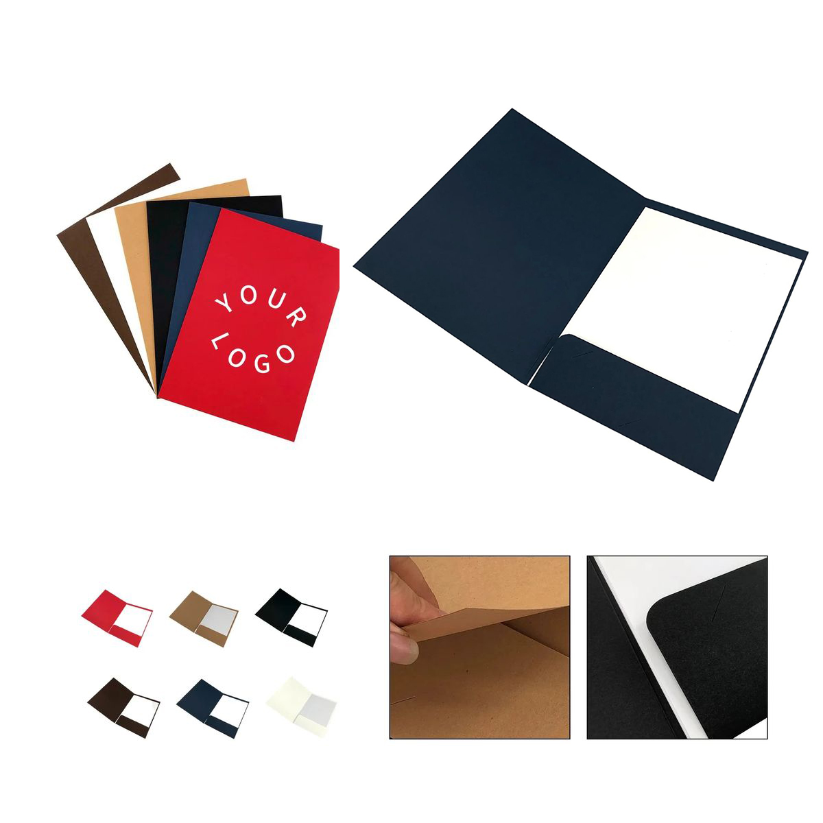 A4 Paper Folder Cardboard 12.3x8.7 3