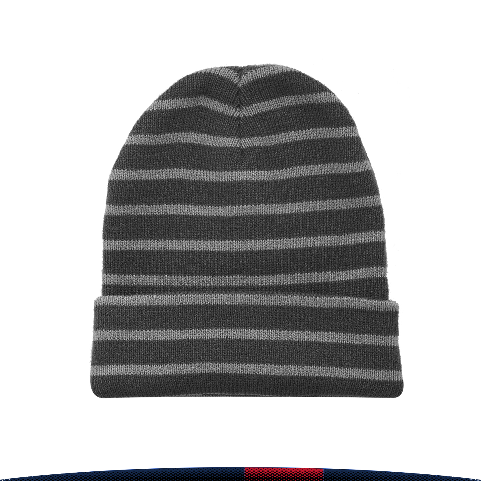 Cabou Striped Knitted Beanies 7
