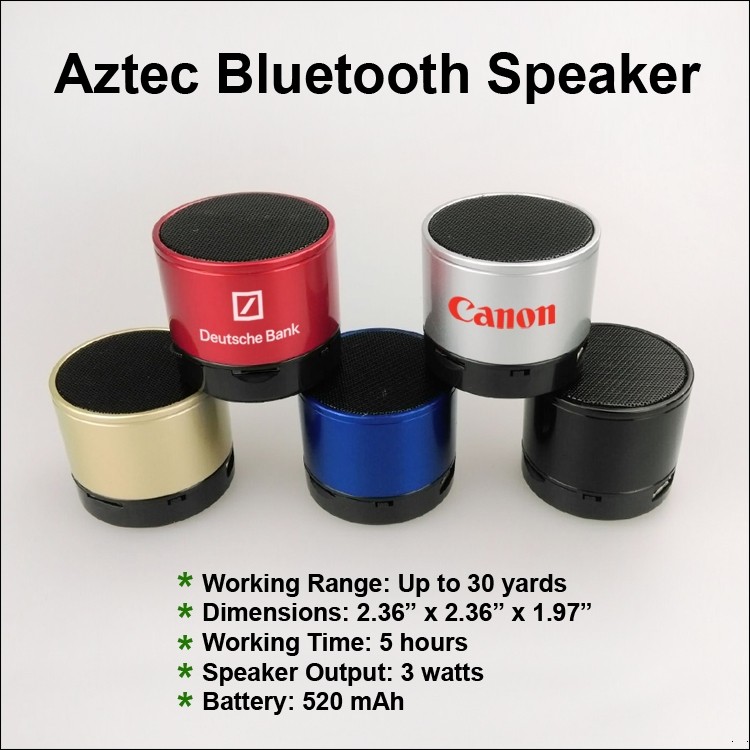 Aztec Metal Bluetooth Speaker