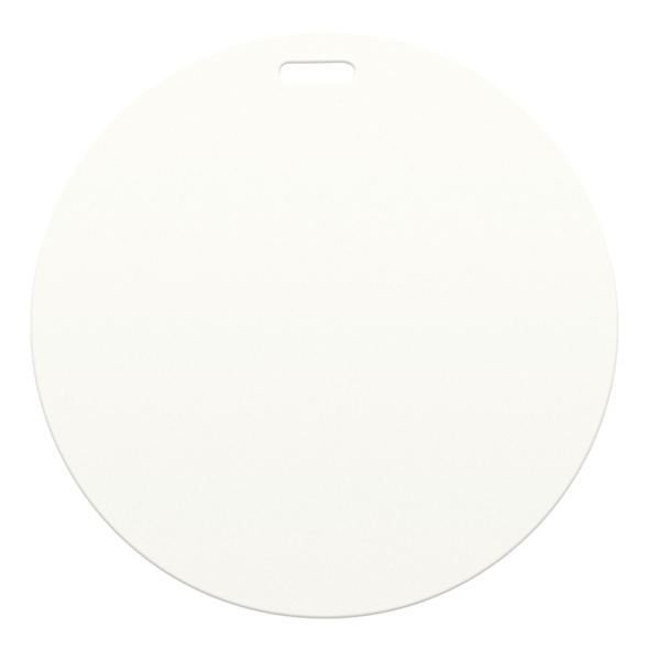 4" DIA Plastic Identification Badge 1