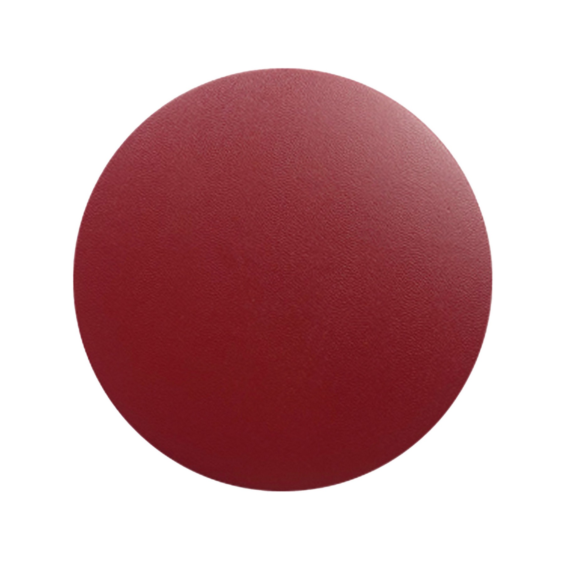 Leather Round Coaster Single 2
