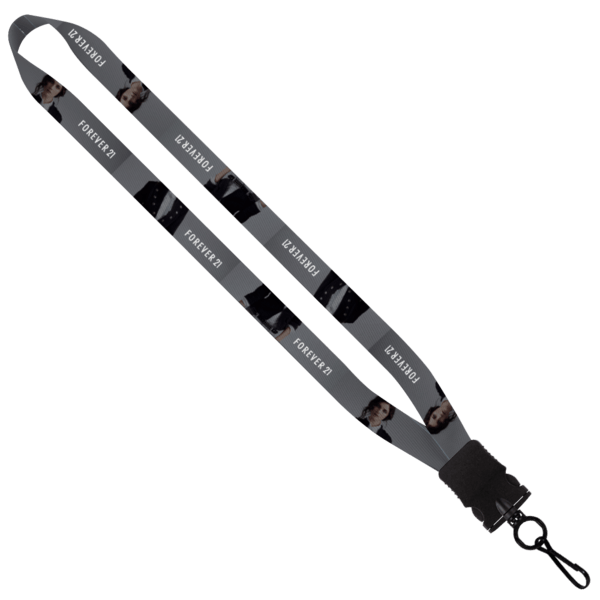 3/4" Dye-Sublimated Waffle Weave Lanyard 47