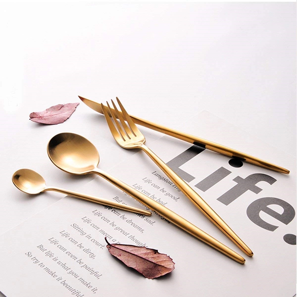 4-Piece stainless Flatware Set 3