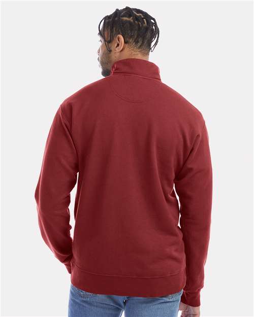 Unisex Garment-Dyed Quarter-Zip Sweatshirt - GDH425 33