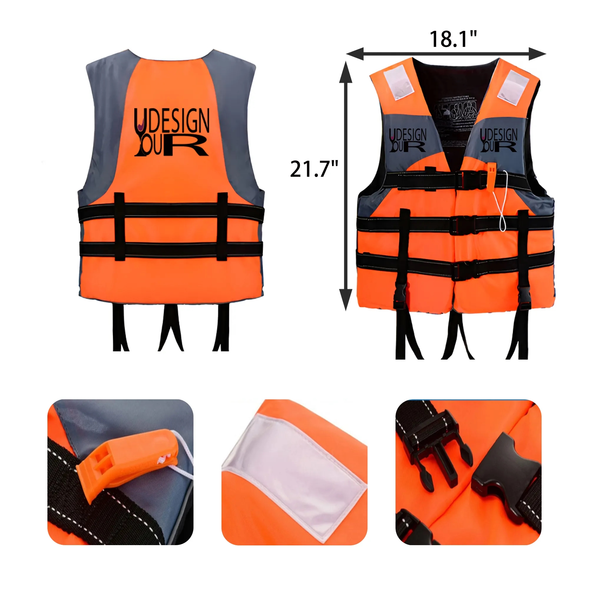MOQ 30 PCS Water Safety Rescue Vest
