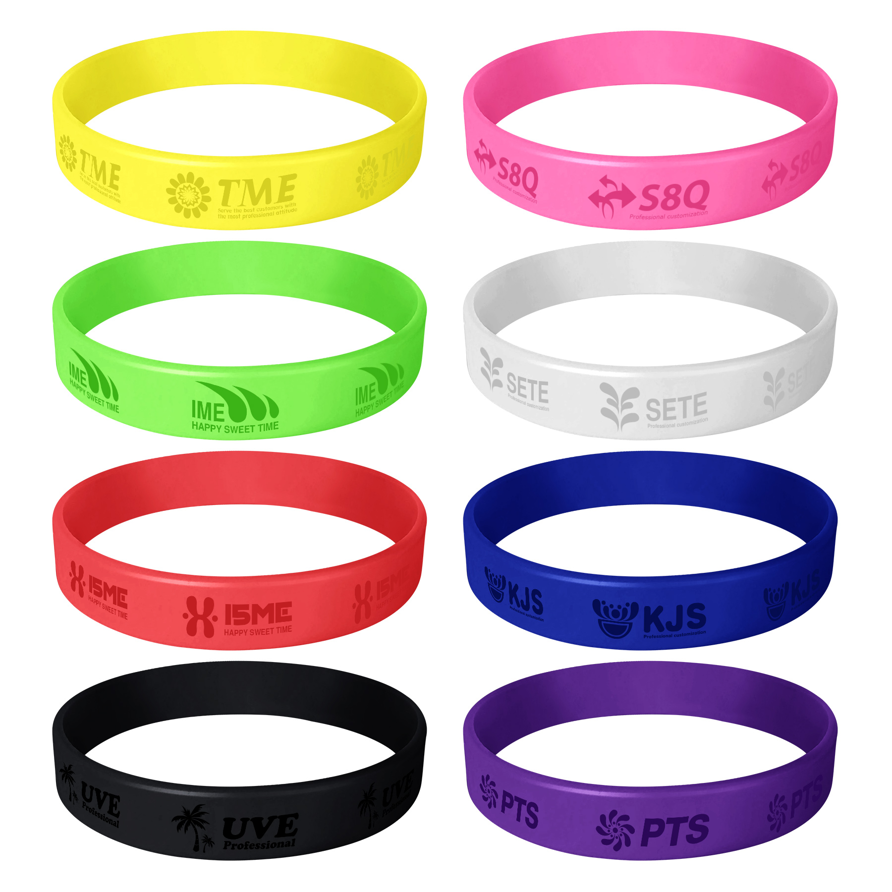Debossed Silicone Bracelet 1