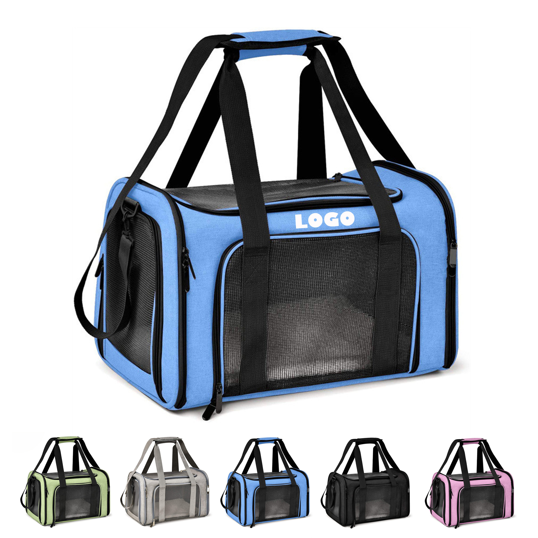 Airplane Approved Mesh Window Pet Carrier  1