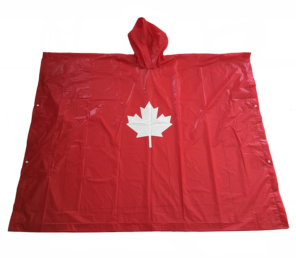 Customs PEVA Poncho/Raincoat 1