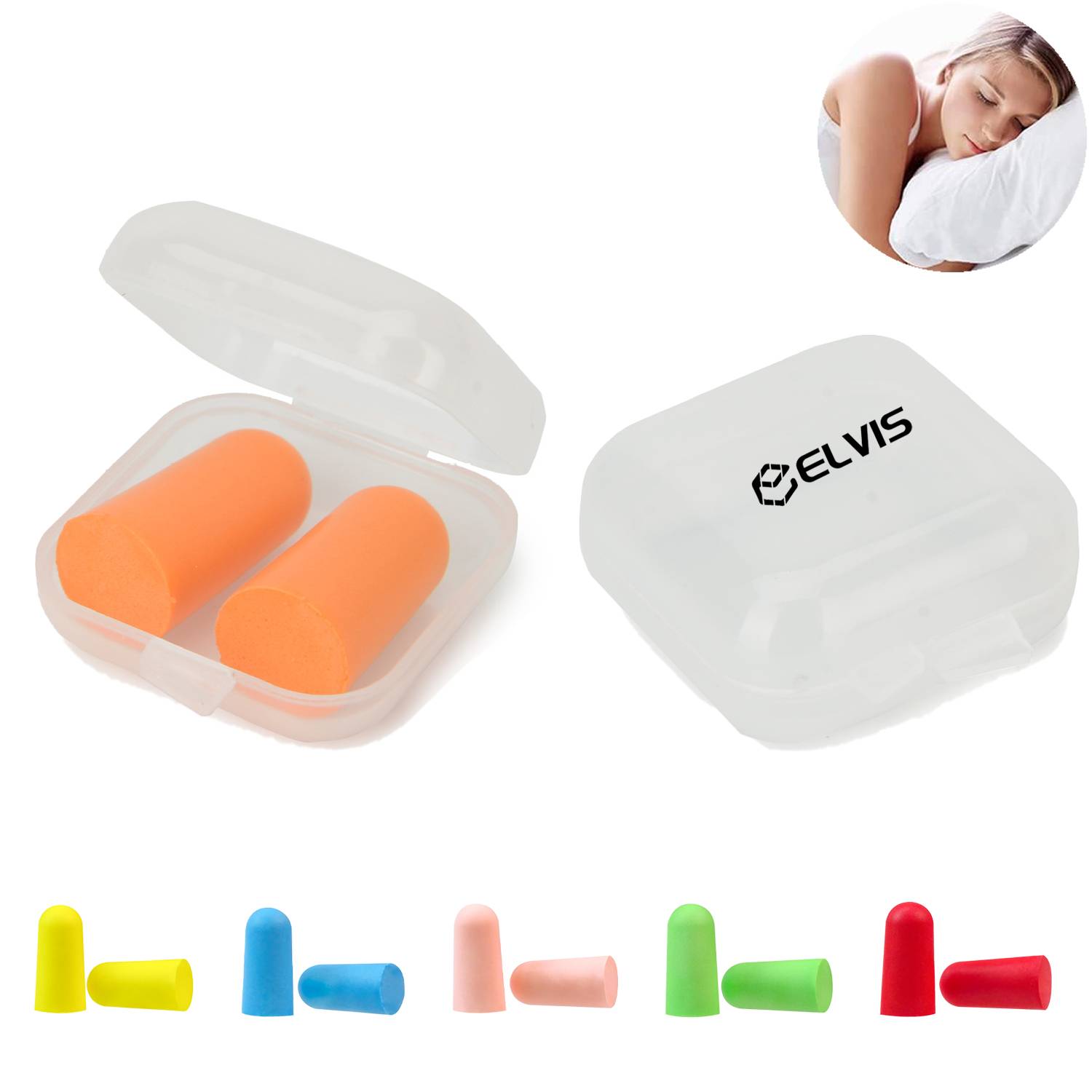 PU Safety Protection Sleep Earplugs 4
