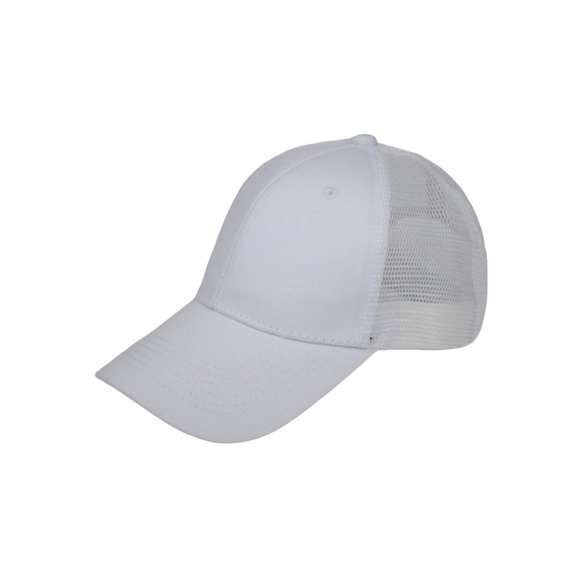 Mesh Snapback Trucker Hat Adjustable Fit 24.4" Circumference 5