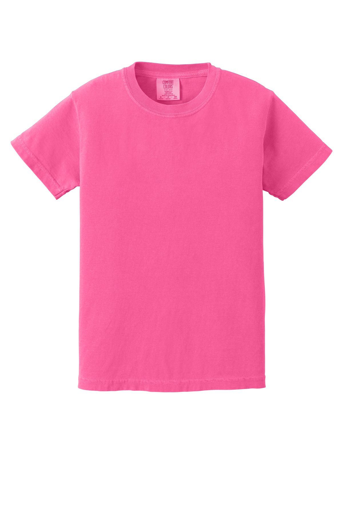 COMFORT COLORS Youth Heavyweight Ring Spun Tee. 9018 51