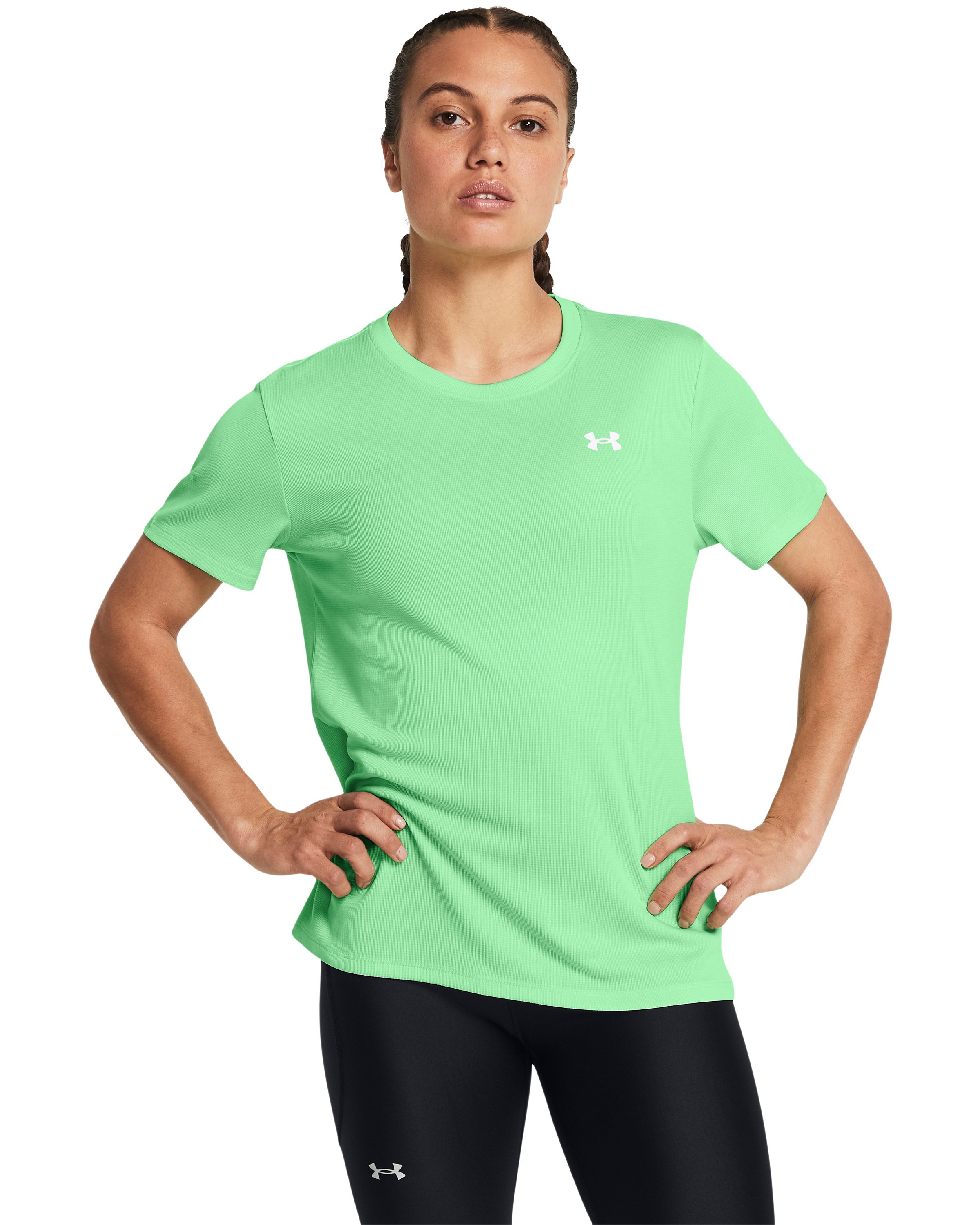 UA Tech Textured Women's Short Sleeve 9