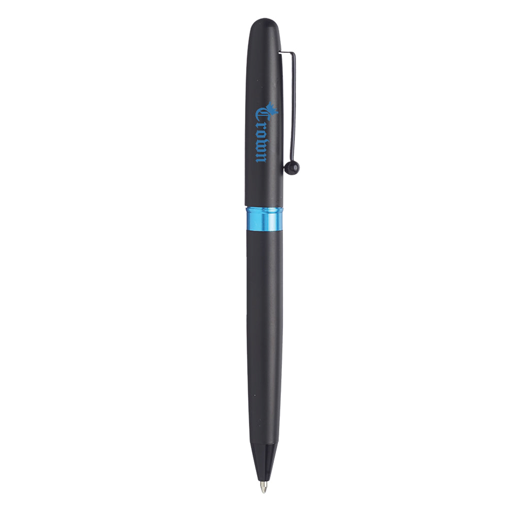 Sleek Aluminum Pen with Rubber Coating 8