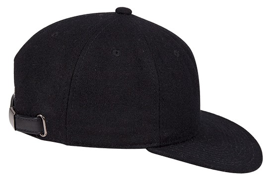 OTTO CAP® 6 Panel Mid Profile Flat Visor Strapback Hat 7
