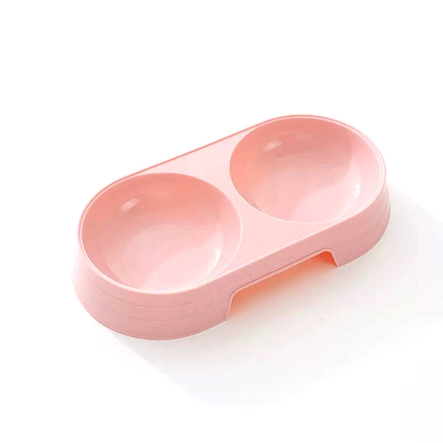 Plastic Pet Food Double Bowl 9