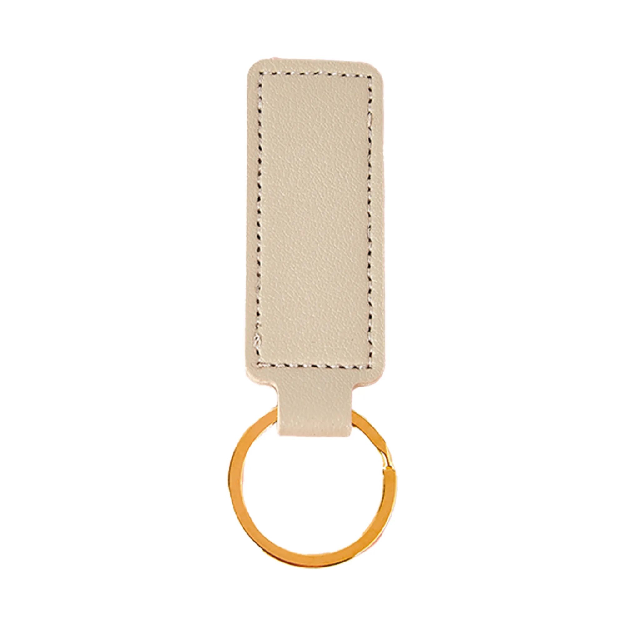 Vibrant Leather Keychain 3