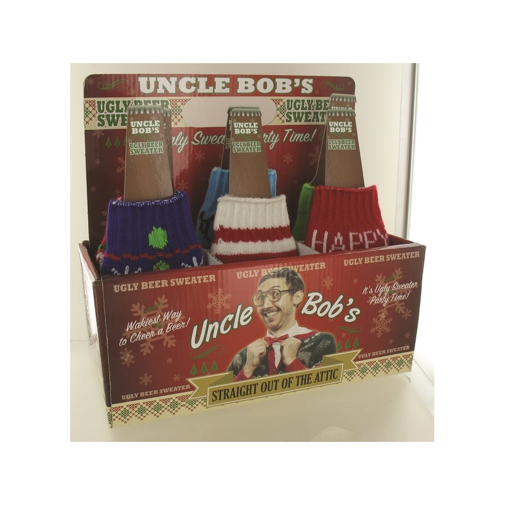 Uncle Bob's Ugly Beer Sweater Coozies 1