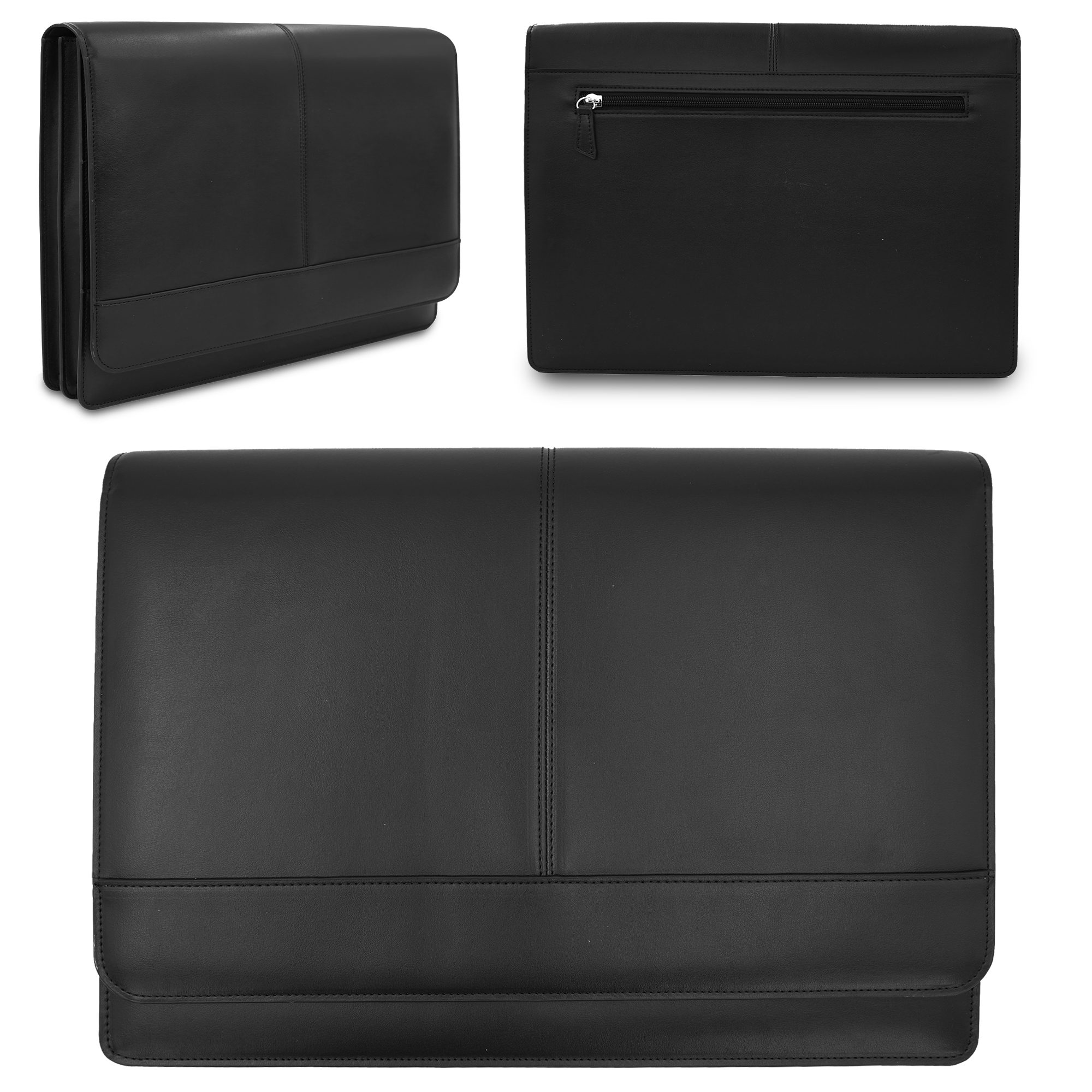 Pu Simple Retro File Bag 4