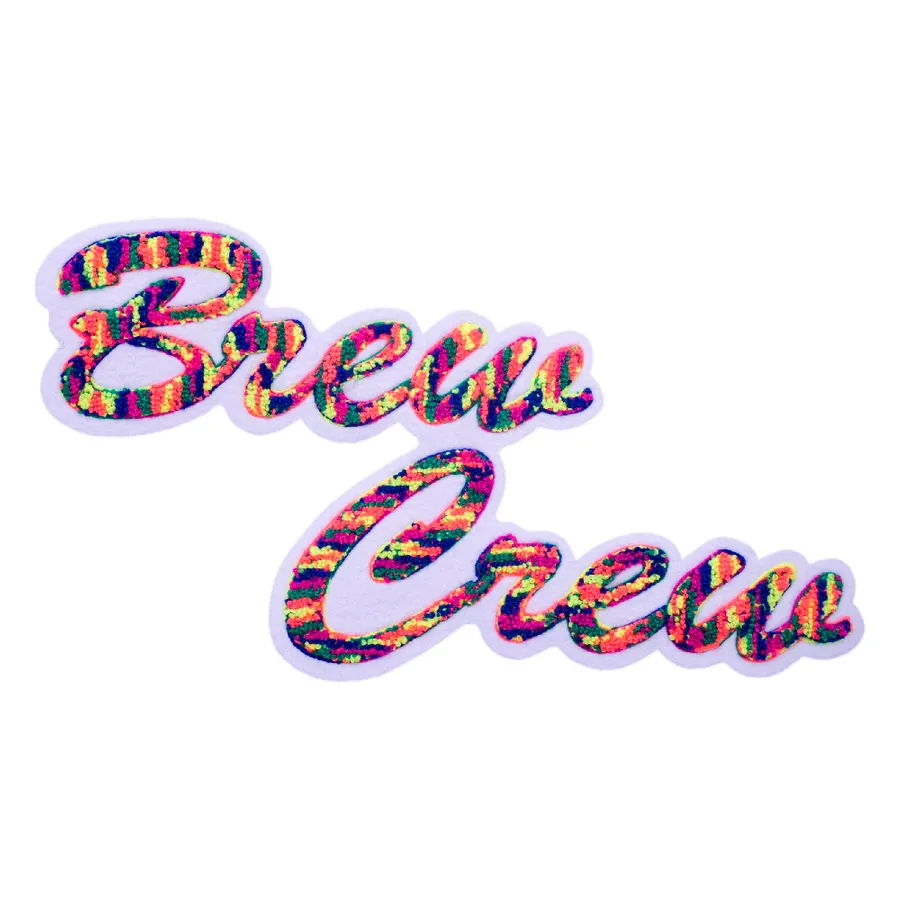 Multi Color Chenille Patch 11