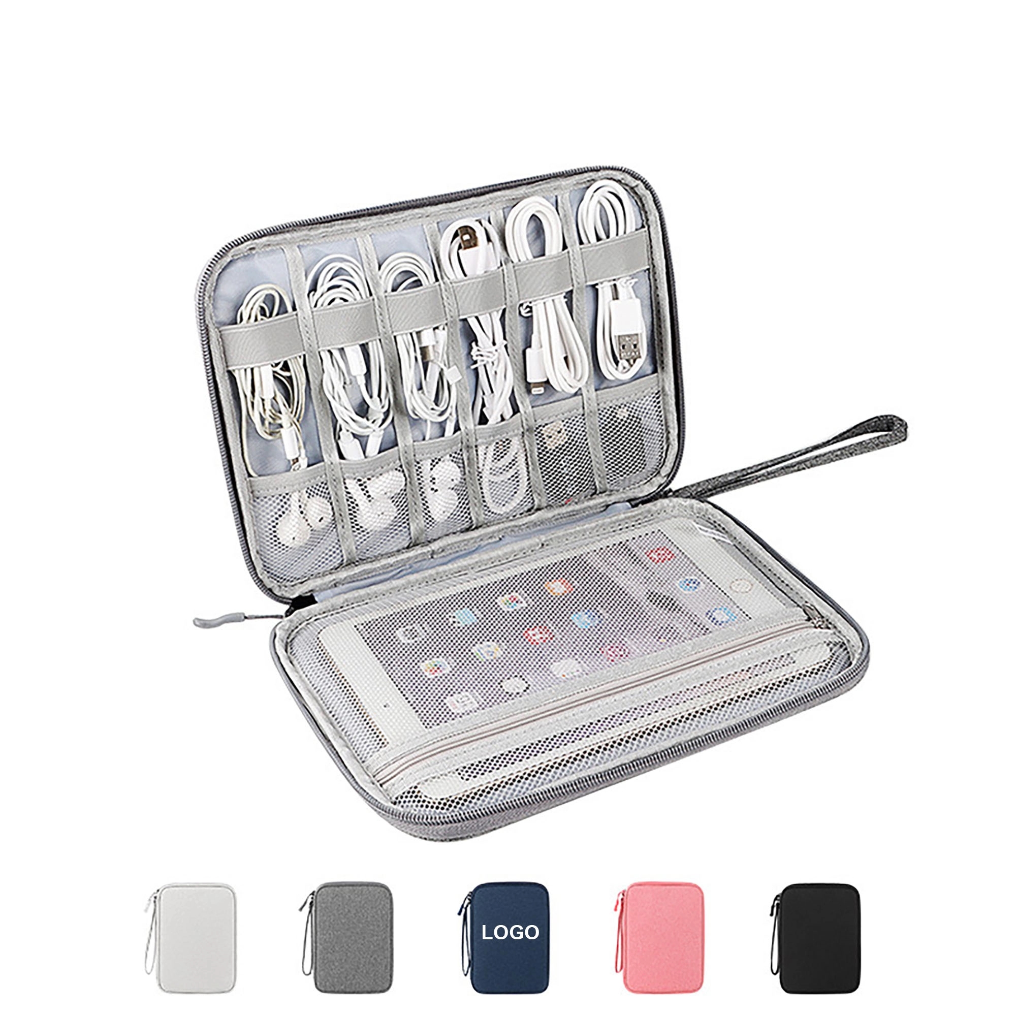 Canvas Electronics Accessories Organizer Bag