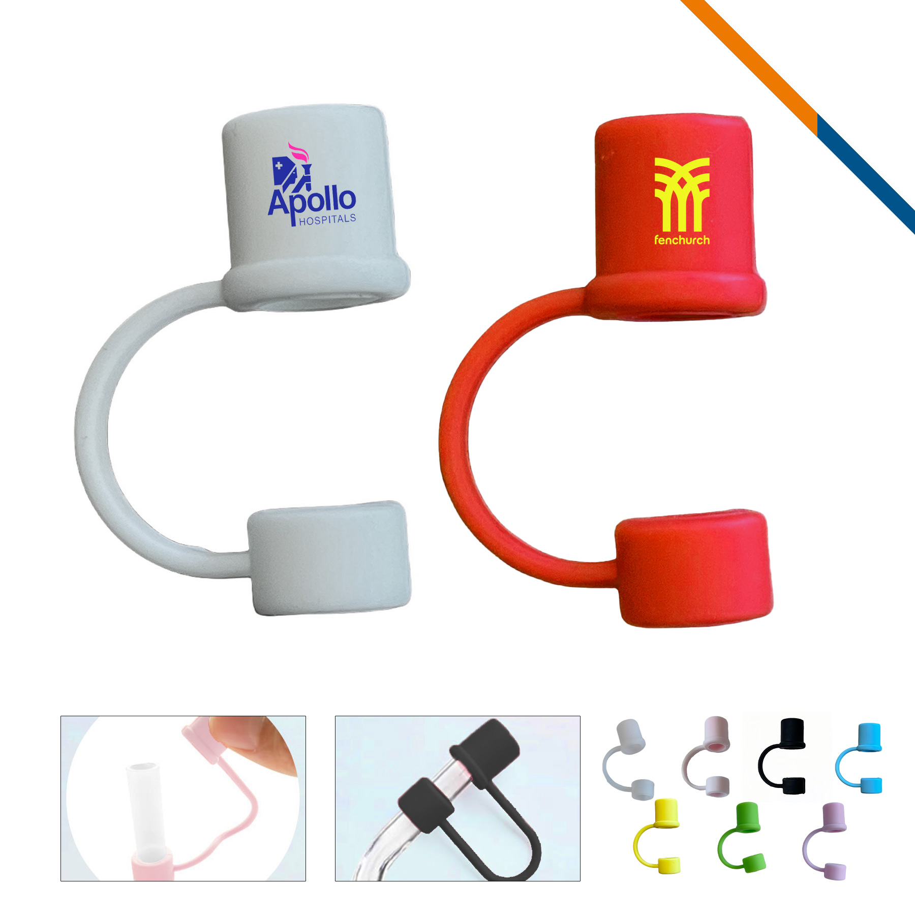 Qlifiy Silicone Straw Topper 7
