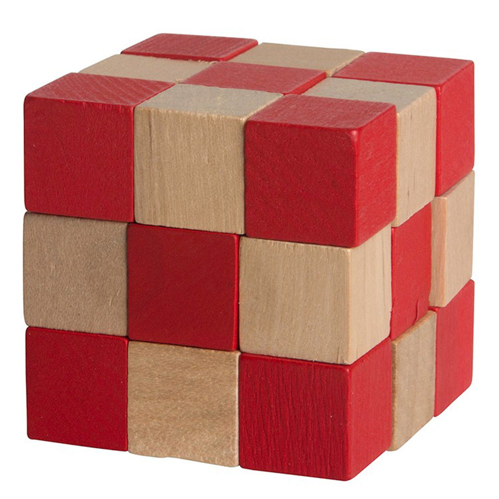 Wooden Elastic Cube Puzzle 13