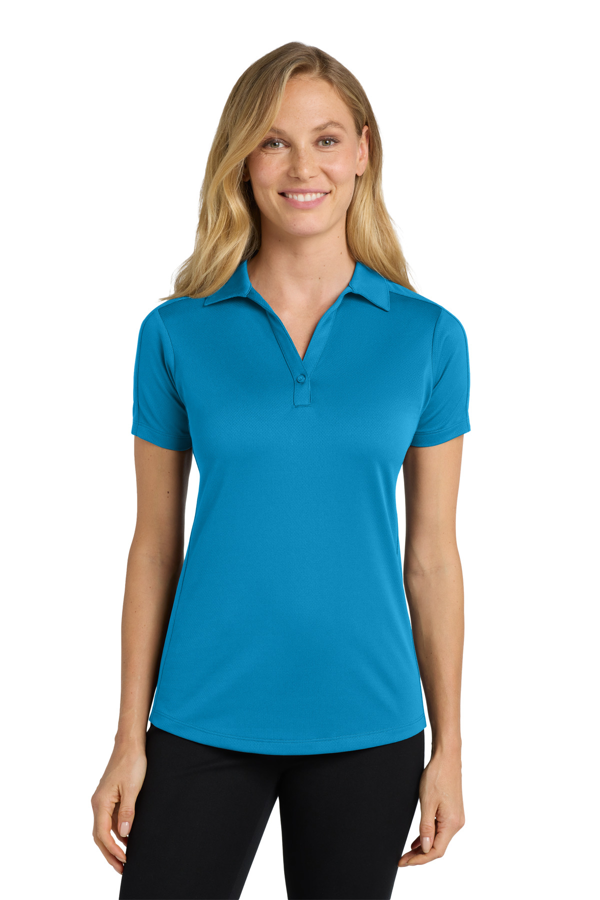 Port Authority Women's Diamond Jacquard Polo. L569 57