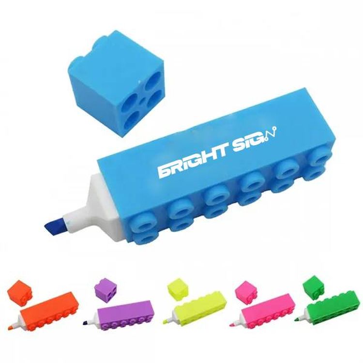 Creative Interlocking Building Block Highlighter 1