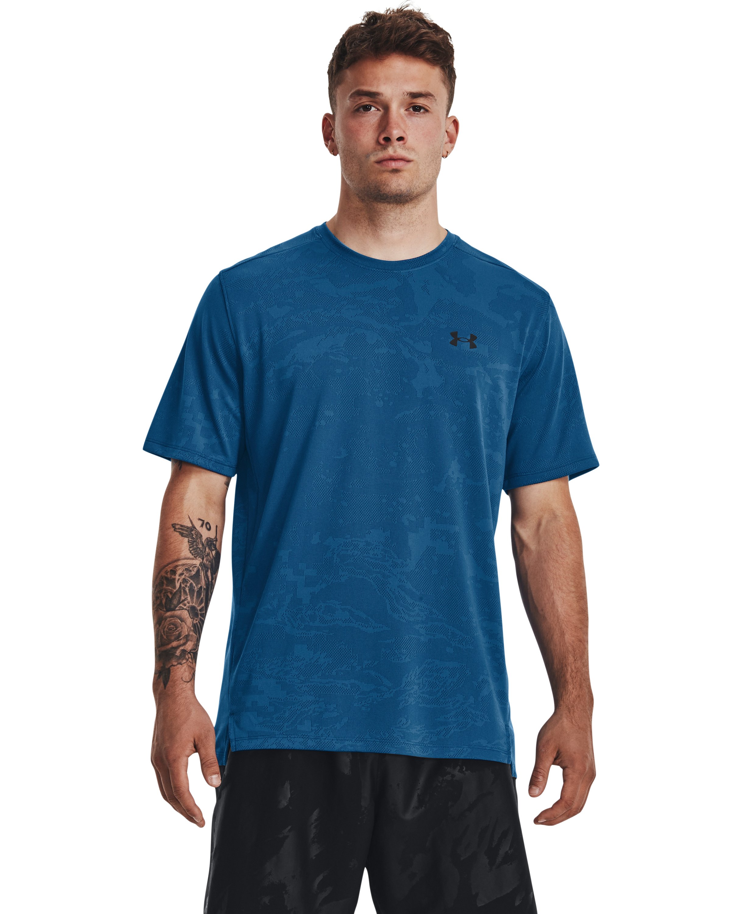 UA Tech Vent Jacquard Men's Short Sleeve 18