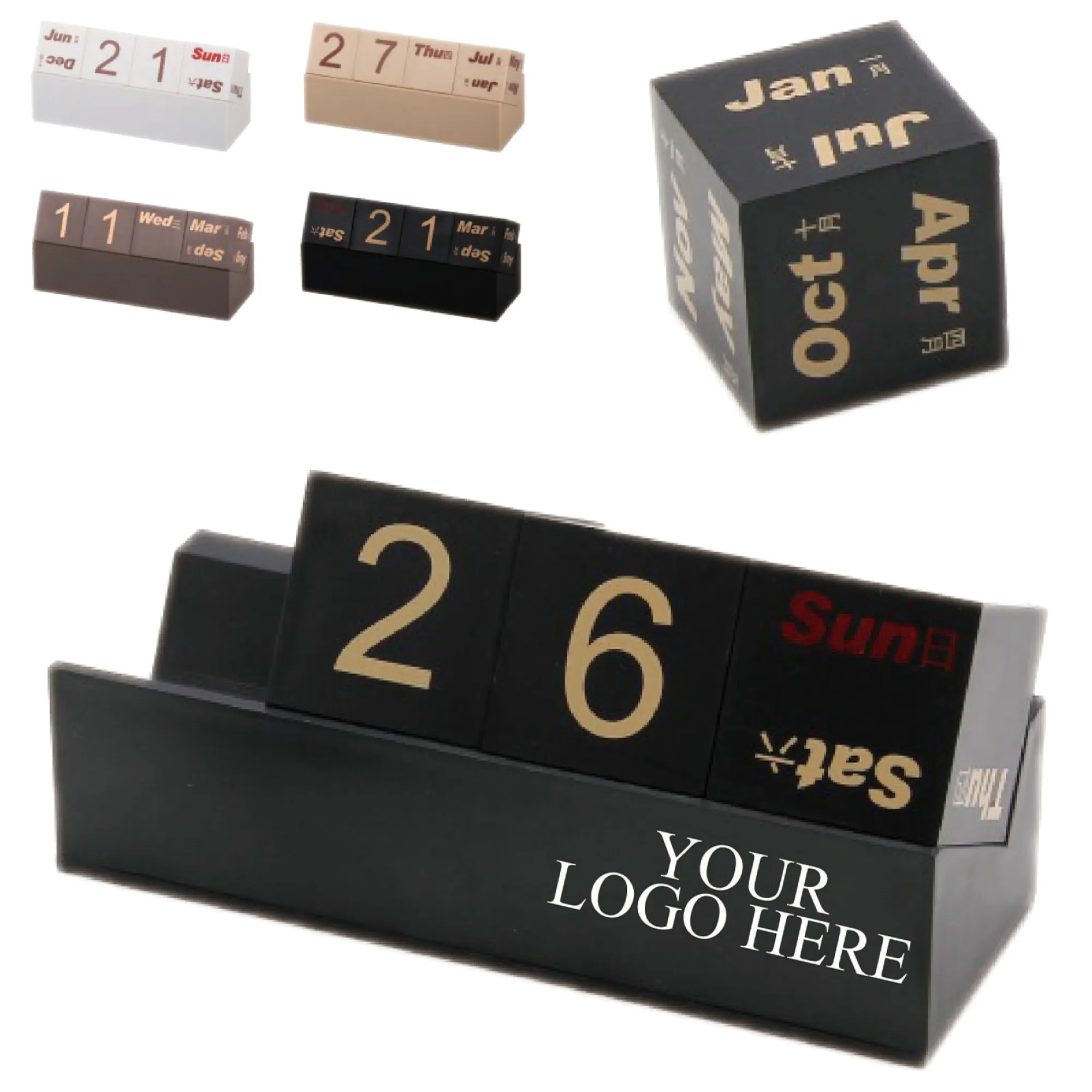 Custom Printed Cubes Perpetual Calendar 2