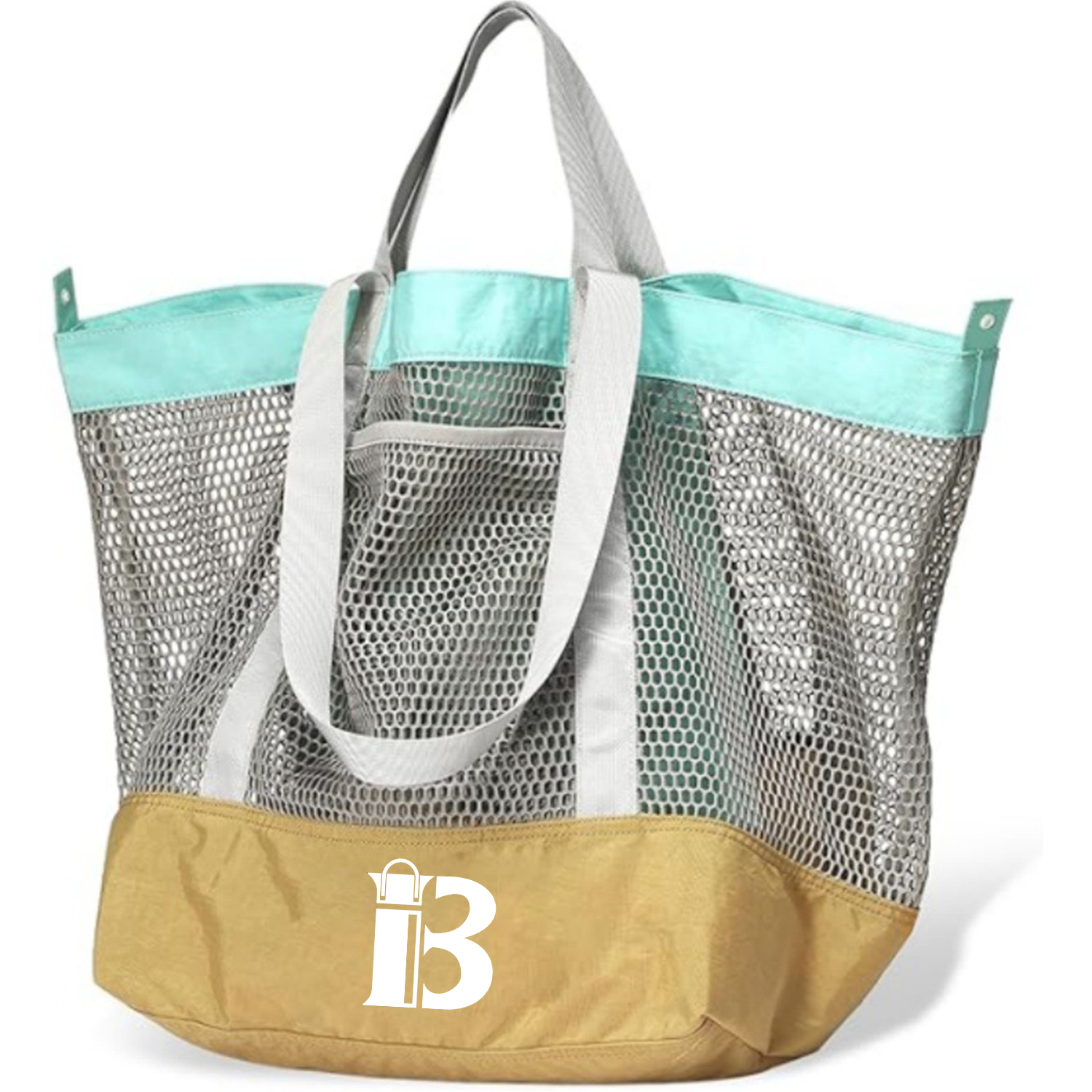 Large Capacity Foldable Nylon Mesh Tote Bag 2