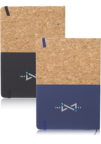Greensburg Hard Cover Cork Bound Notebook