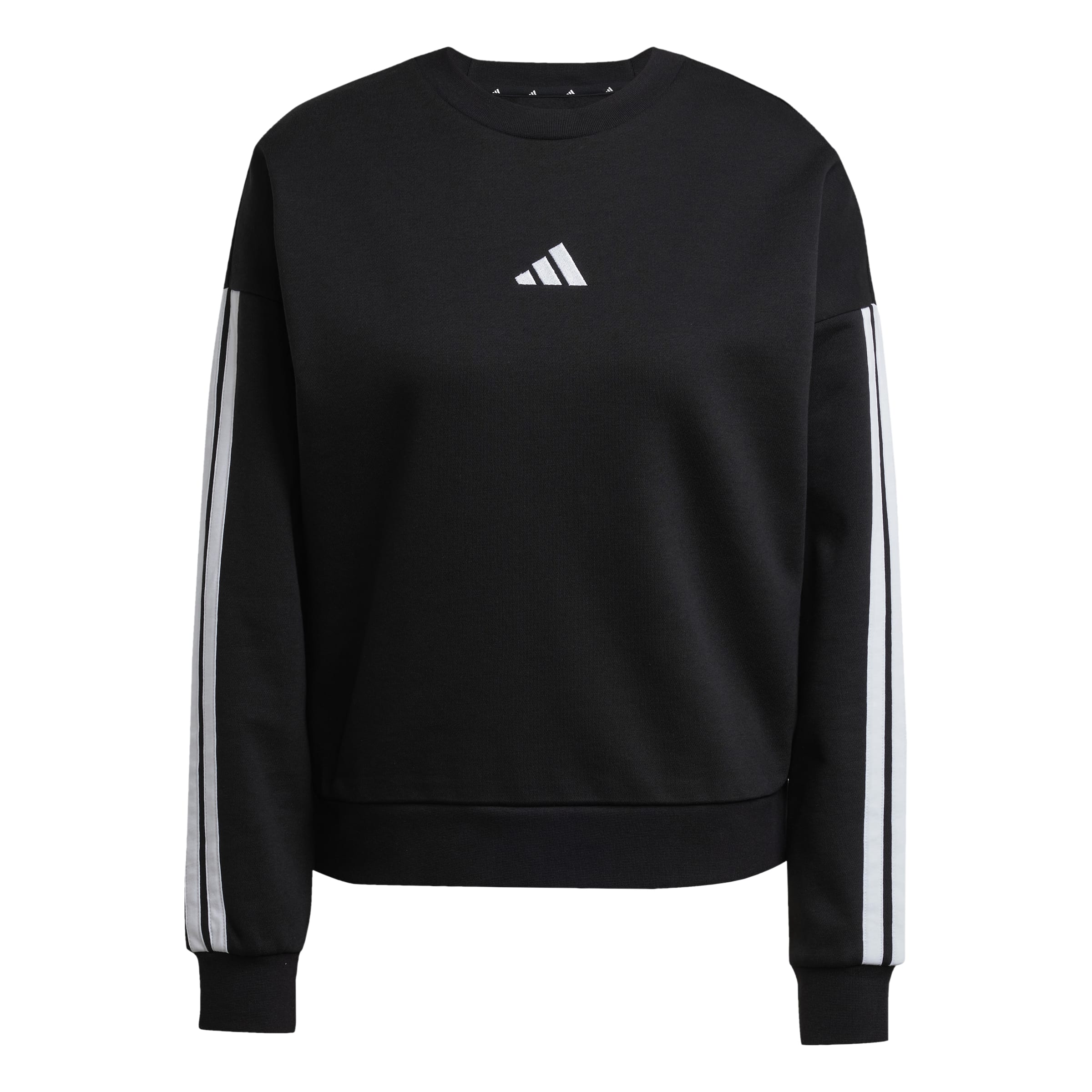 Essentials 3-Stripes Fleece Sweatshirt, custom hoodie or sweatshirt with logo imprint 4