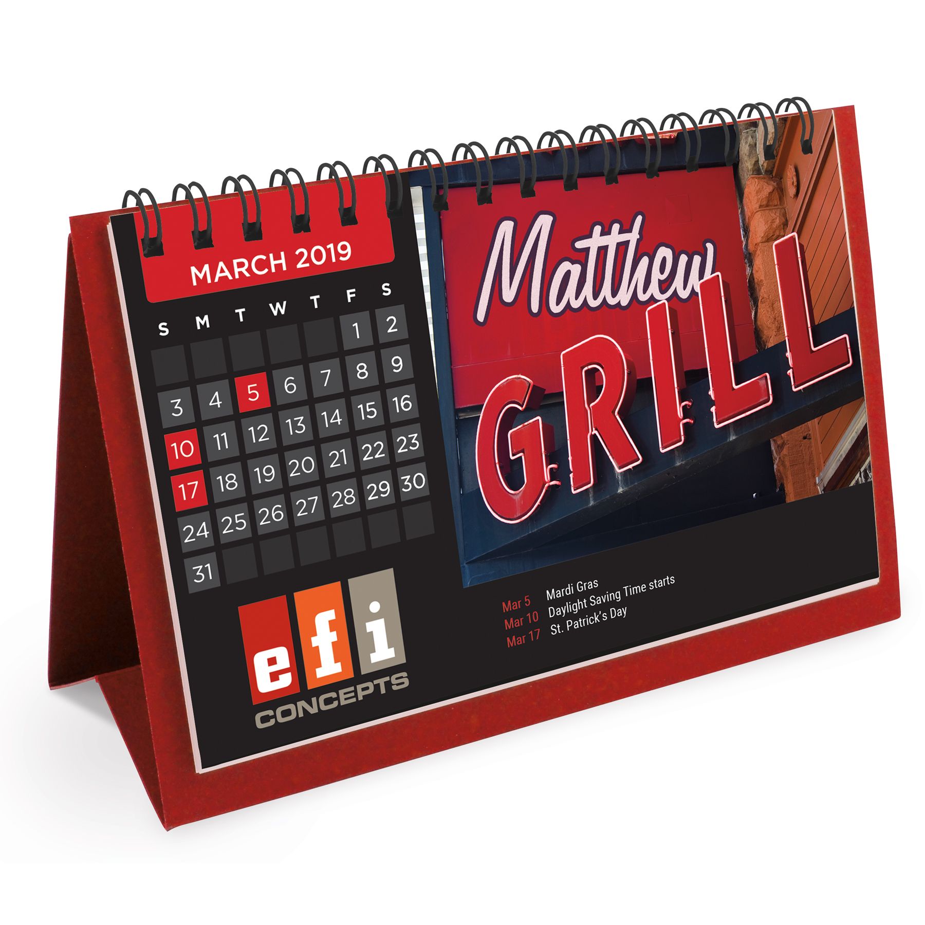 Flip Calendar w/Name Personalization (Short) 3