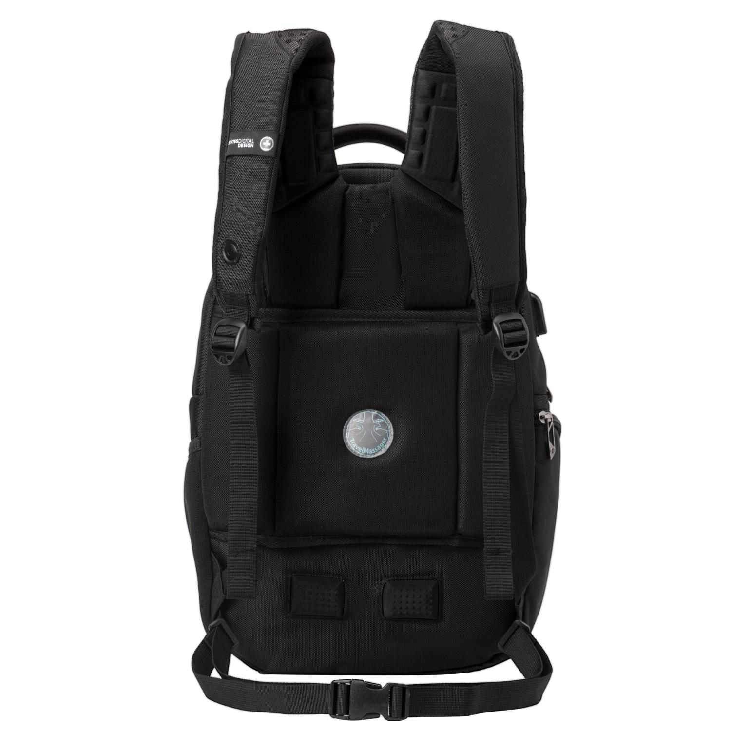 SwissDigital® Neptune SV Massage Large Travel Backpack 8