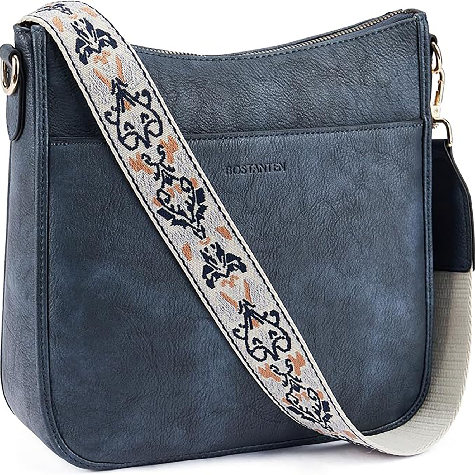 Women's Vegan Leather Crossbody Bag 12