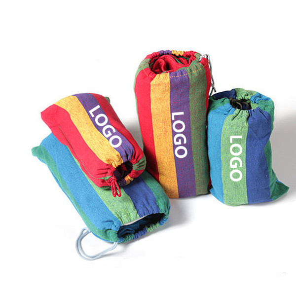 Rainbow Canvas Hammock 4