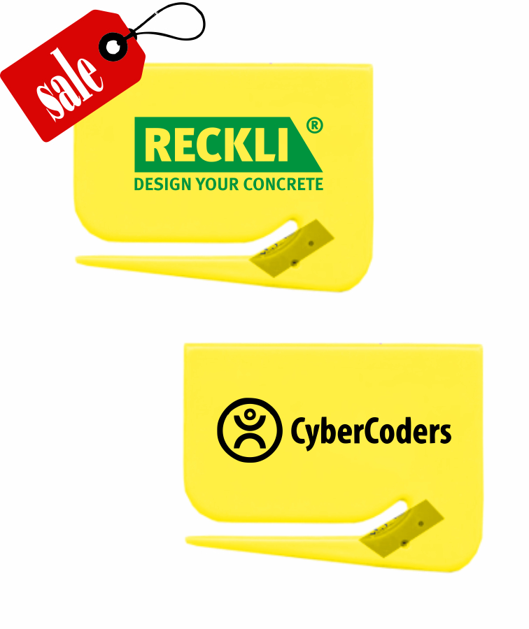 Promotional Frosted Letter Openers - Overstocked Inventory 1