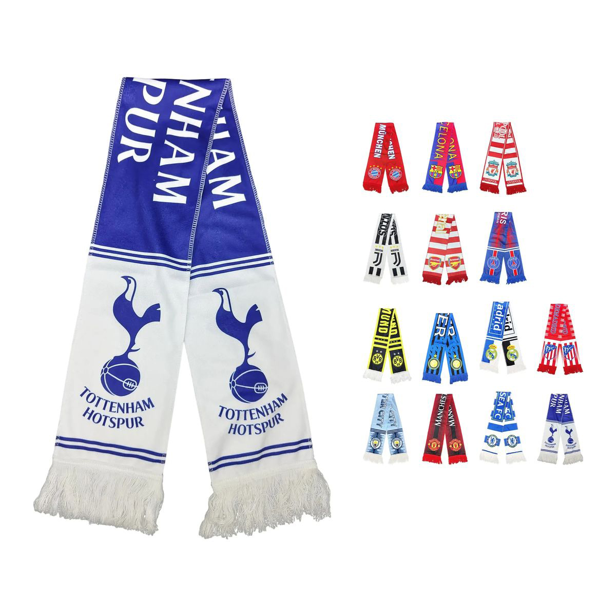 Vibrant Polyester Scarf for Sports Crowds 2