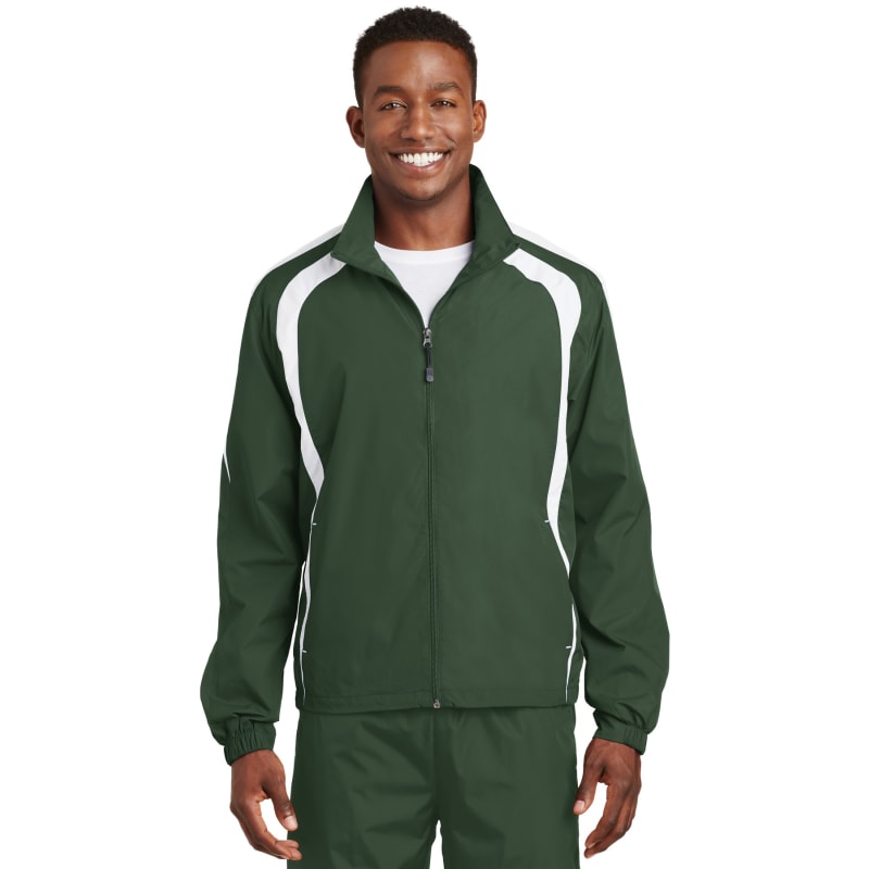 Sport-Tek Colorblock Raglan Jacket. 5