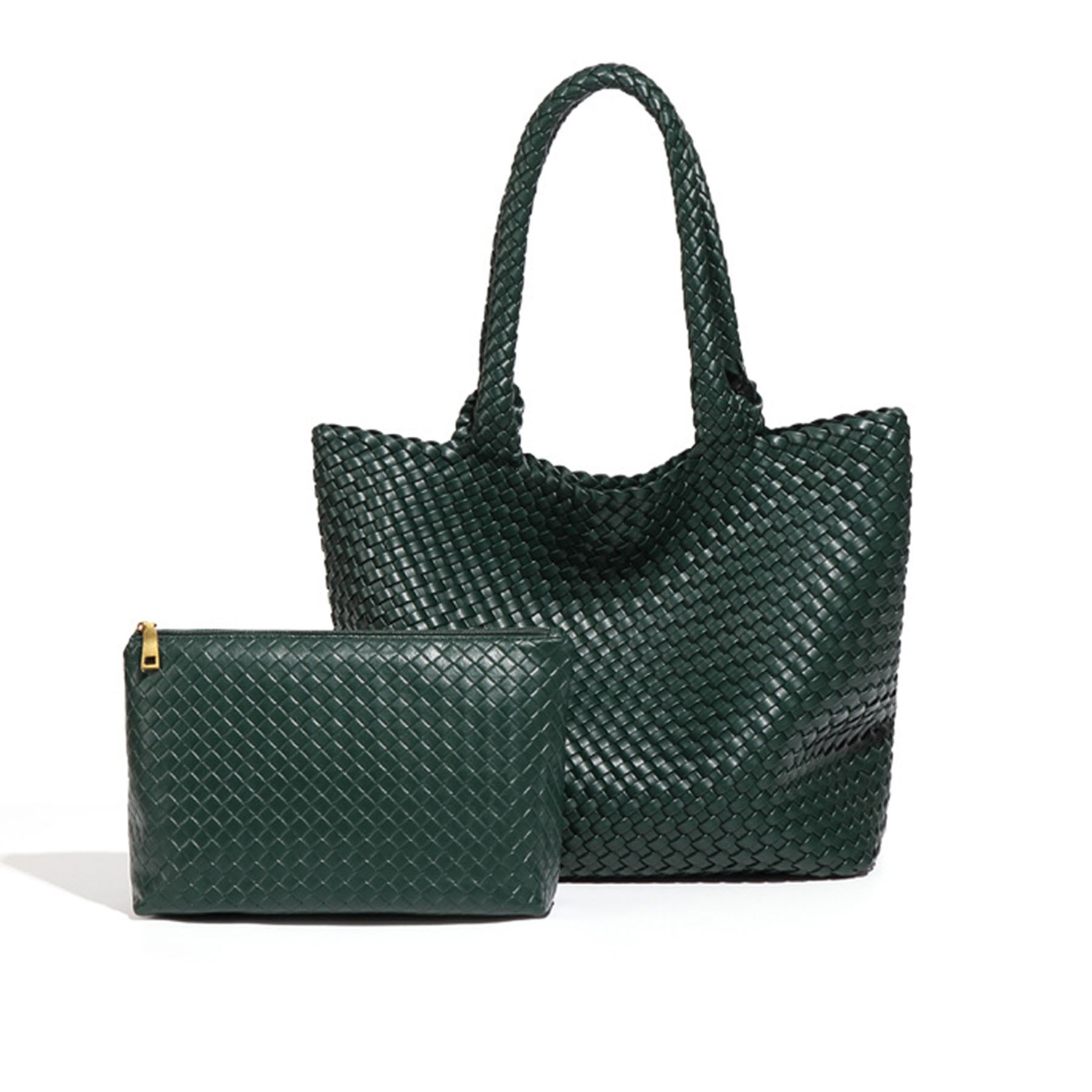 Woven Leather Handbag 3