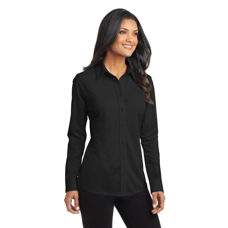 Port Authority Ladies Dimension Knit Dress Shirt. 13
