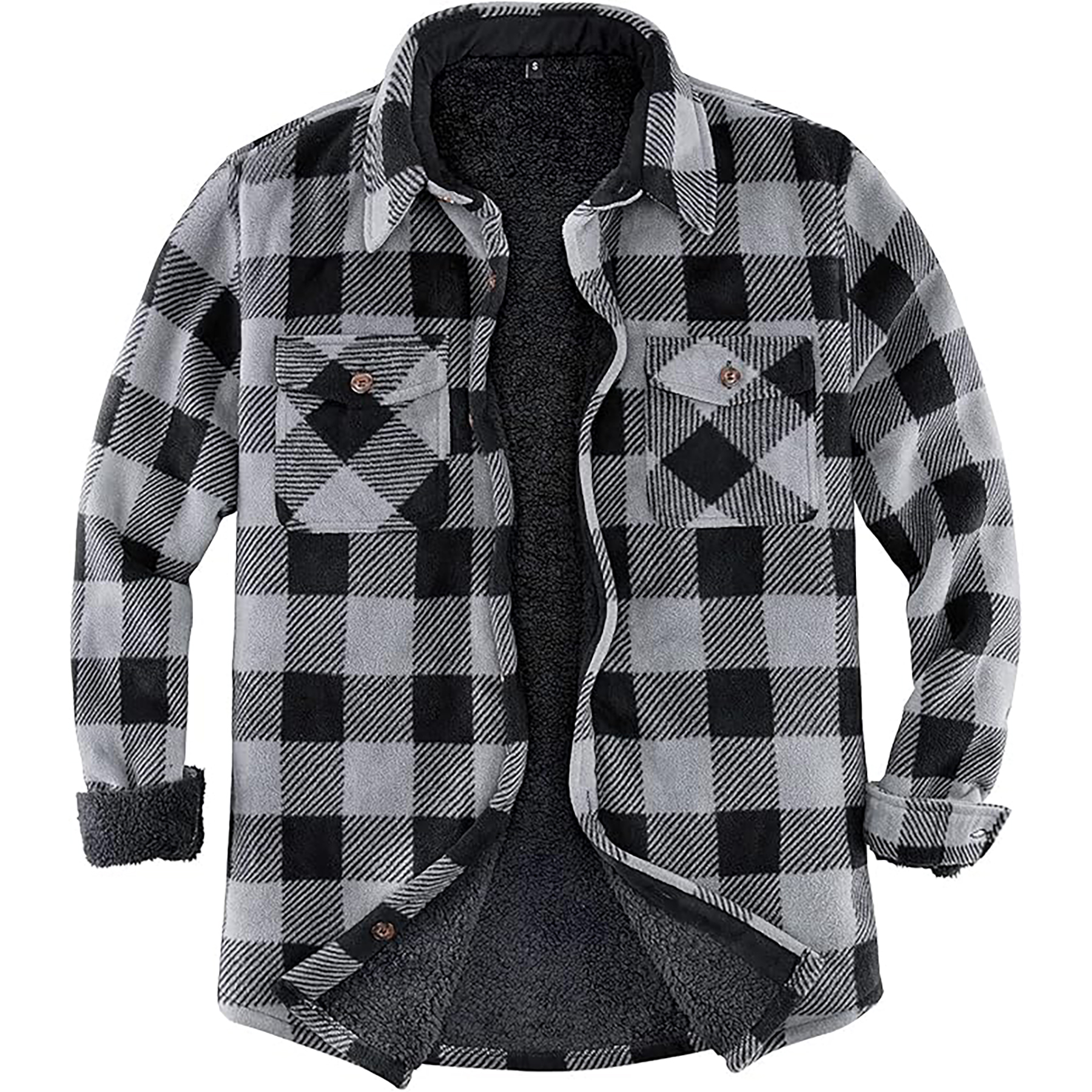 Men's Flannel Shirt Jacket 9