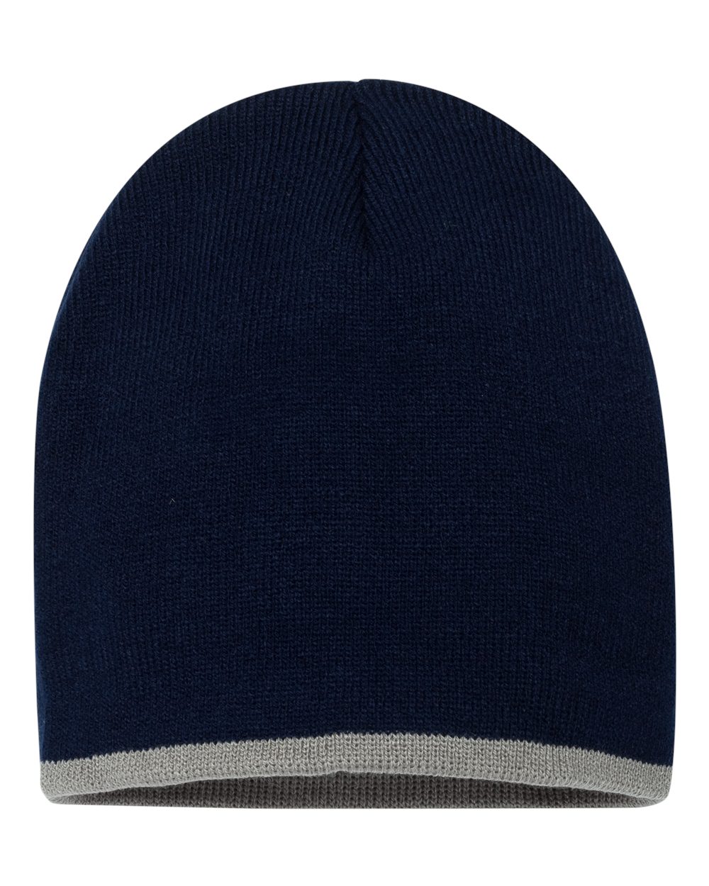 8" Bottom-Striped Beanie - SP09 10
